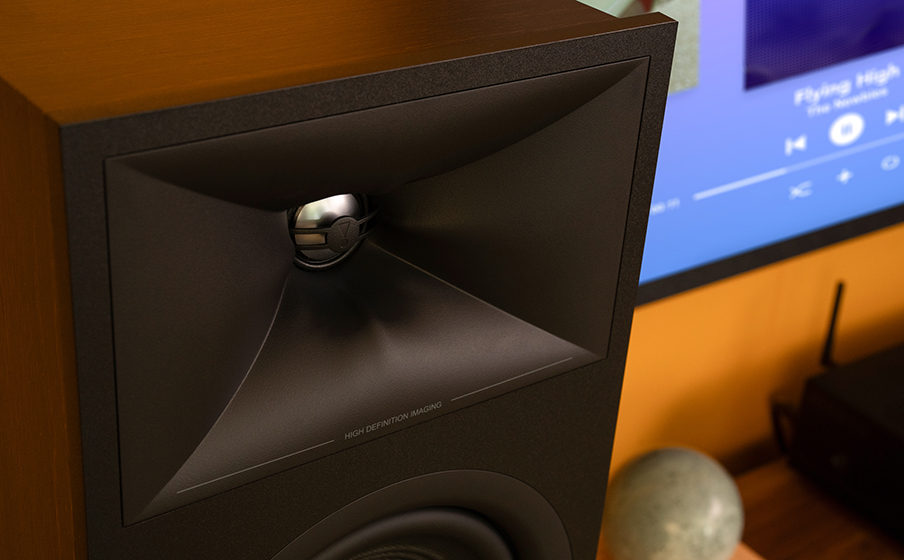 1-inch (25mm) Anodized Aluminum Tweeter in a Next Generation HDI™ Waveguide